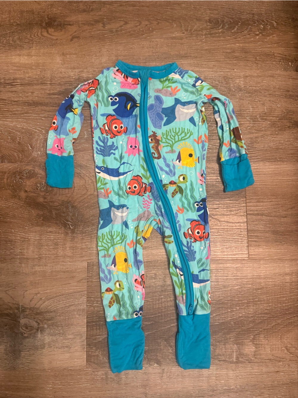 Little Sleepies Finding Nemo Zippy 3-6 Months